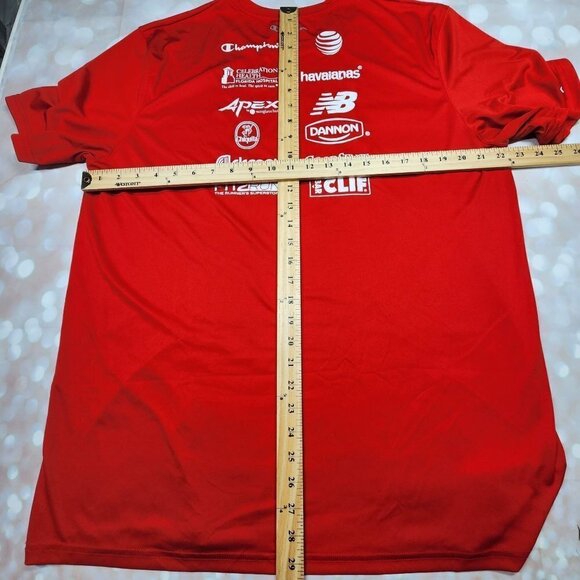 Champion Double Dry Red Run Disney Star Wars Darkside Challenge 2016, Men's XL - Picture 8 of 10